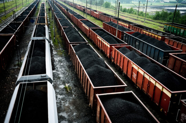 Cargo trains, coal składy węglowe