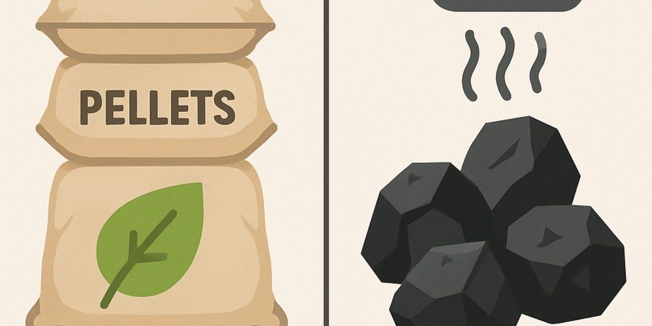 Pellet vs węgiel – który wybór jest bardziej przyszłościowy Pellet vs węgiel – który wybór jest bardziej przyszłościowy?